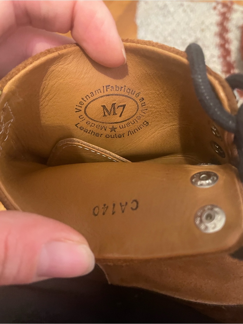 John Fluevog Brown and Tan Two-Tone Chukka Lace-Up Boots - Picture 5 of 7
